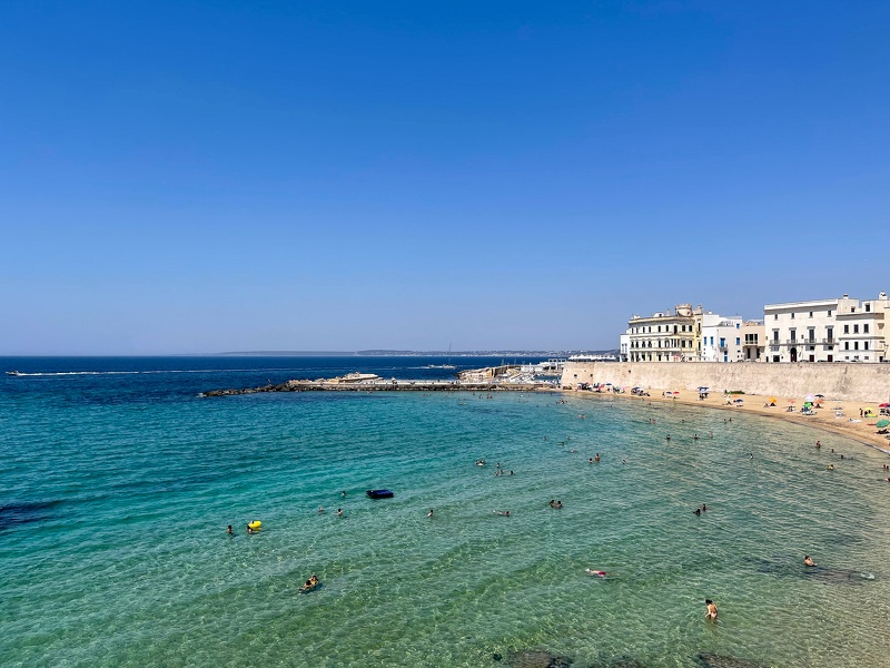 Gallipoli, plage #01 (990 visites) Gallipoli, plage #01