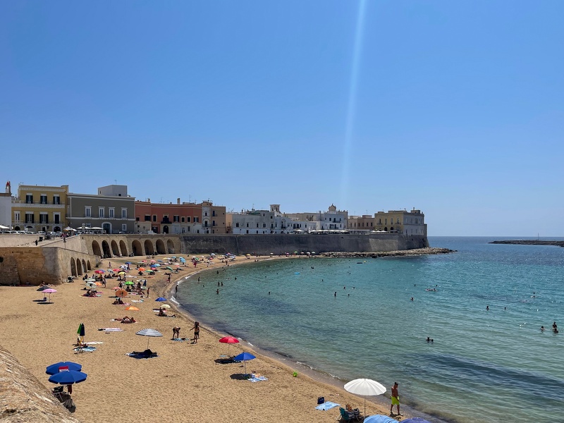 Gallipoli, plage #01 (979 visites) Gallipoli, plage #01