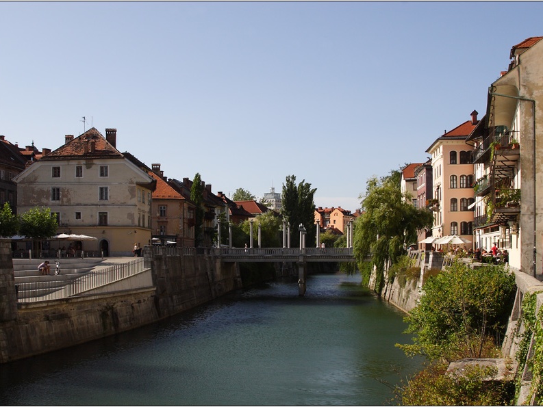 Ljubljana, rivière Ljubljanica #06