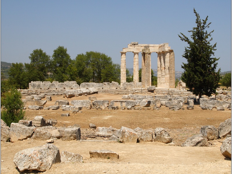 Archea Nemea, temple de Zeus #01