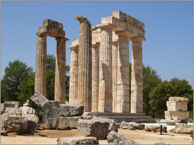 Archea Nemea, temple de Zeus #02