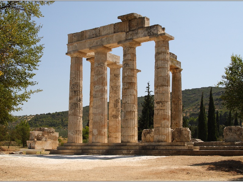 Archea Nemea, temple de Zeus #03