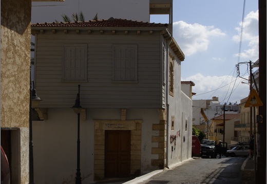 Sitia, ruelles (maison Otomane)  #09