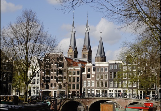 Amsterdam, canal & Posthoornkerk #28