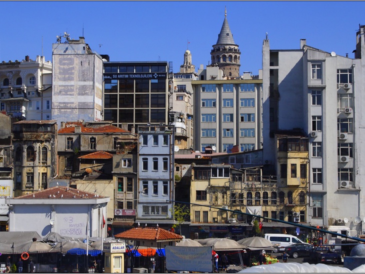 Quartier de Beyoglu, tour de Galata #04
