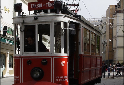 Rue İstiklal, ancien Tramway #01