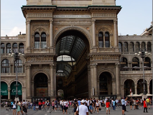 Milan, Galleria Vittorio Emanuele II #01
