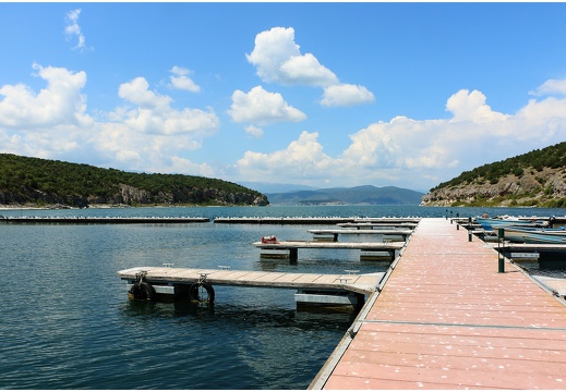 Psarades, vue sur le lac Prespa #02
