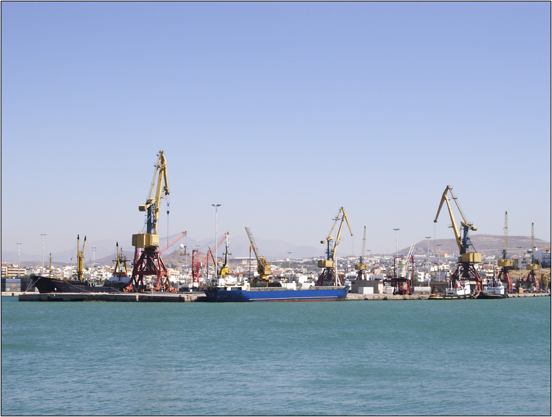 Heraklion, port industriel #24
