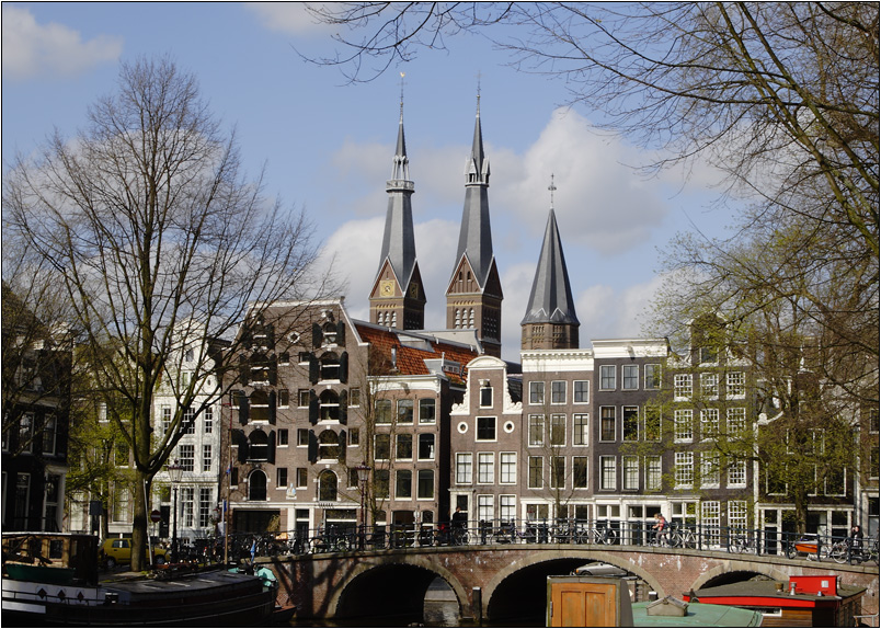 Amsterdam, canal & Posthoornkerk #28